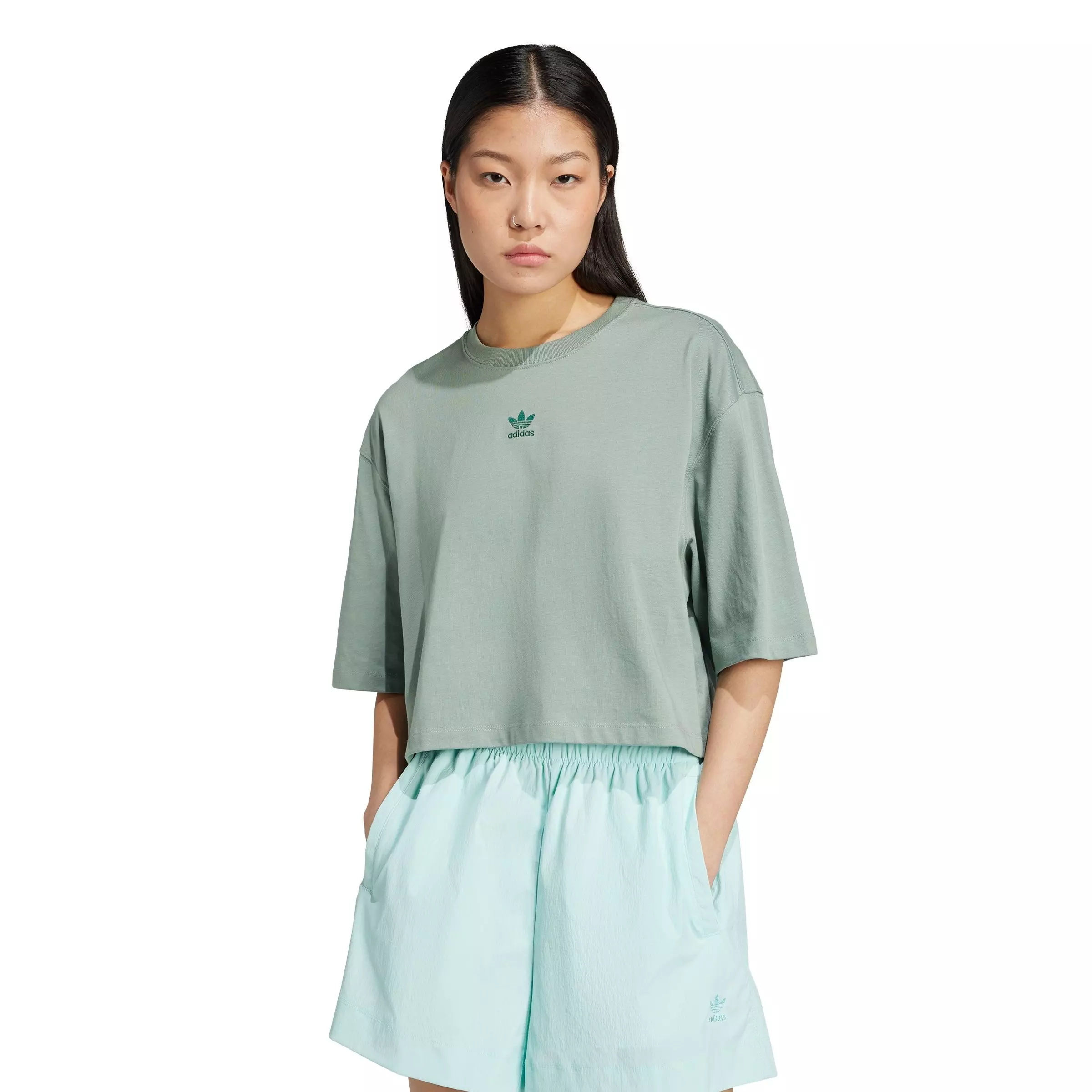 25SS新作★クラシック 【ADIDAS】Essential Ripstop Shorts★3色 adidas Originals Women's Essentials Ripstop Shorts